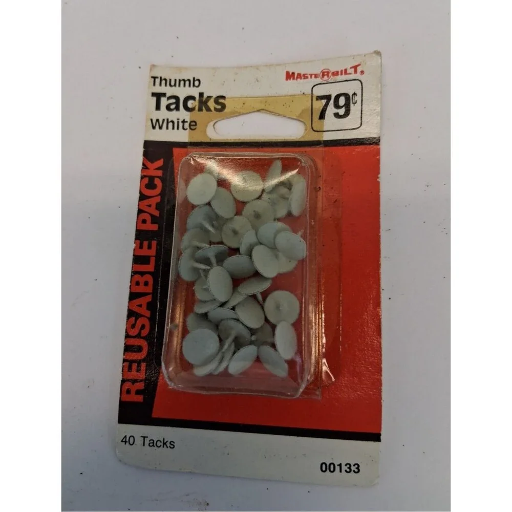 VTG Hardware Lot Stanley Anchor Picture Hangers Tacks Upholstery Nails USA, NOS
